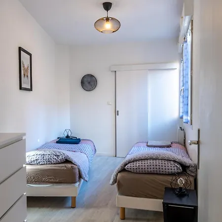 Apartamento Le Lys- T3 Tout Equipé, Vue Imprenable Sur Le Château De